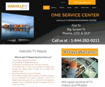 Oakvilletvrepair.com(Best LCD) Screenshot