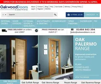 Oakwooddoors.co.uk(Oakwood Doors) Screenshot
