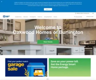 Oakwoodhomesofburlington.com(E-App) Screenshot