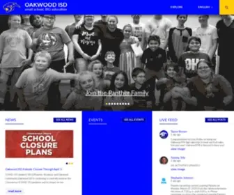 Oakwoodisd.net(Oakwood Independent School District (Oakwood Independent School District)) Screenshot