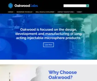 Oakwoodlabs.com(Discover why Oakwood Labs) Screenshot
