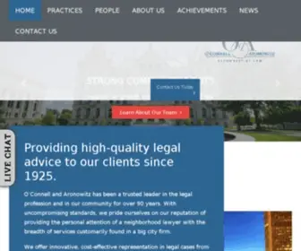 Oalaw.com(Albany Law Firm) Screenshot