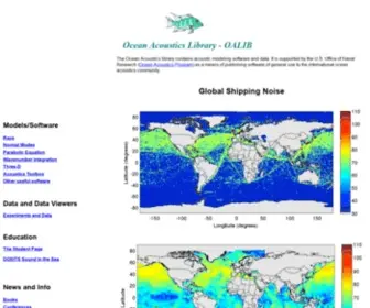 Oalib-Acoustics.org(OALIB) Screenshot