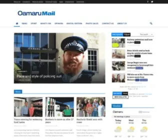 Oamarumail.co.nz(Building our future) Screenshot