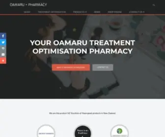 Oamarupharmacy.com(Oamaru Pharmacy) Screenshot