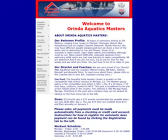 Oamasters.com(OA Masters title page) Screenshot