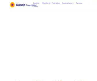 Oandofoundation.com(Oandofoundation) Screenshot