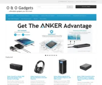Oandogadgets.com(O & O Gadgets) Screenshot
