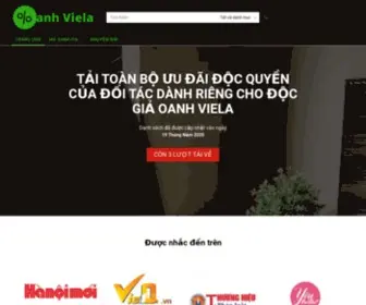 Oanhviela.com(Oanh Viela) Screenshot