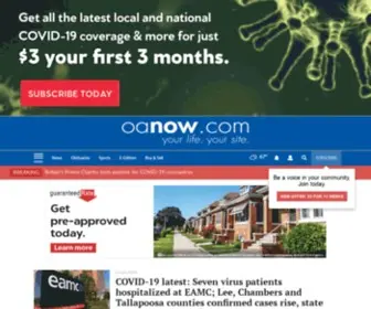 Oanow.com(Opelika Auburn News) Screenshot