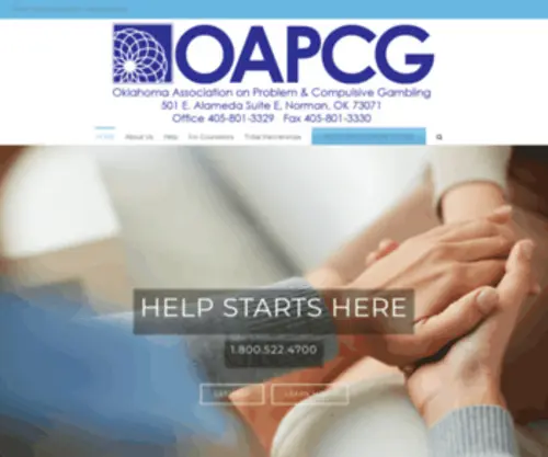 Oapcg.org Screenshot