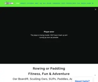 Oarboard.com(From paddling to rowing in 5 mins) Screenshot