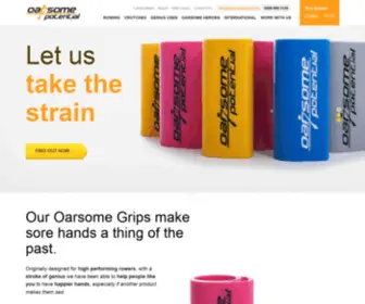 Oarsomegrips.com(Oarsome Potential Grips) Screenshot