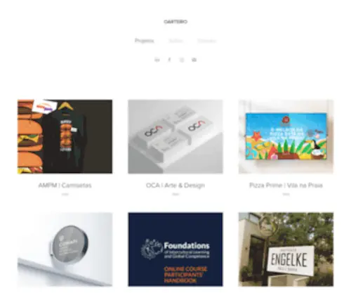 Oarteiro.com(Comunicação e Design) Screenshot