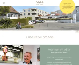 Oaseoetwilamsee.ch(Oase Oetwil am See) Screenshot