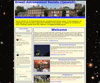 Oasi.org.uk(Orwell Park) Screenshot