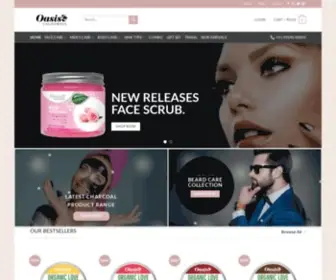 Oasis-California.com(Best Online Cosmetic & Beauty Product Store In India) Screenshot