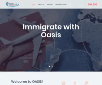 Oasis-India.com(Best Immigration Consultants) Screenshot