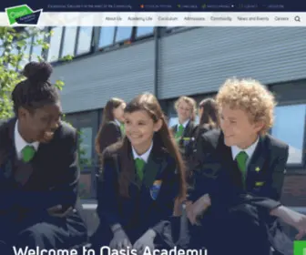 Oasisacademycoulsdon.org(Home) Screenshot