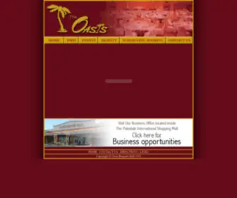 Oasisbanquethall.com(The Oasis Banquet Hall) Screenshot