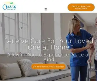 Oasiscaregivers.com(Oasis In) Screenshot