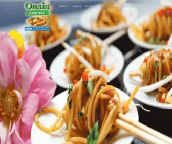 Oasiscaterers.com(Oasis Caterers) Screenshot