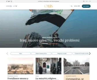 Oasiscenter.eu(Cristiani e Musulmani nel mondo globale) Screenshot