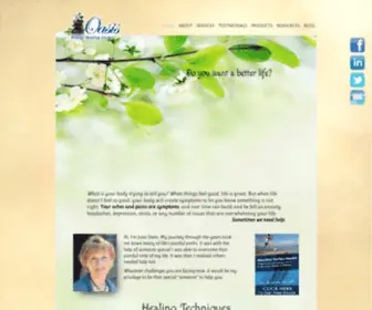 Oasisenergyhealingcenter.com(Oasis Energy Healing Helps you make changes to have a better life) Screenshot