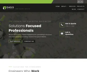 Oasisengineering.ca(Oasis Engineering) Screenshot