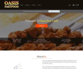 Oasisfastfood.com(Oasis Fast Food) Screenshot