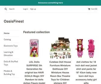 Oasisfinest.com(OasisFinest) Screenshot