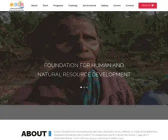 Oasisfoundation.net(OASIS FOUNDATION for human and Natural Resource development) Screenshot