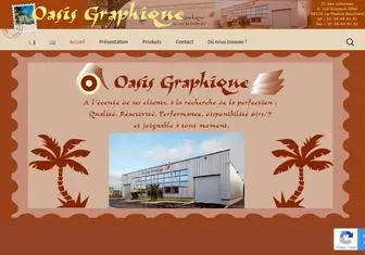 Oasisgraphique.com(Oasis Graphique) Screenshot