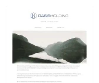 Oasisholding.co.uk(OASIS HOLDING) Screenshot