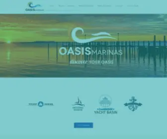 Oasismarinas.com(Oasis Marinas) Screenshot