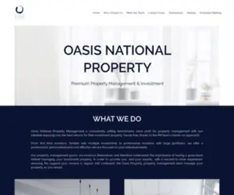 Oasisnationalproperty.com.au(Oasis National Property) Screenshot