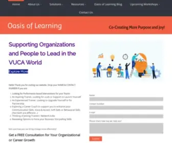 Oasisoflearning.com(Oasis of Learning) Screenshot