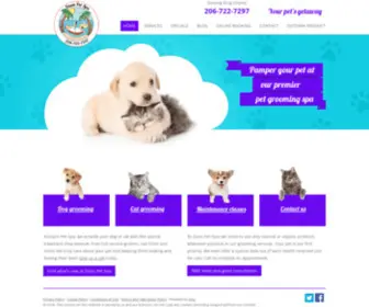 Oasispetspa.net(Oasis Pet Spa LLC) Screenshot