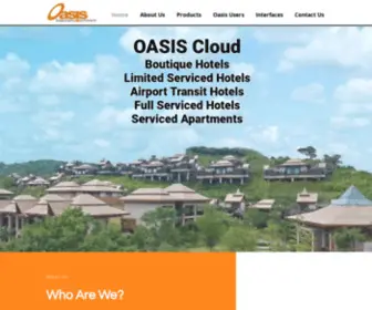 Oasispms.com(OASIS) Screenshot