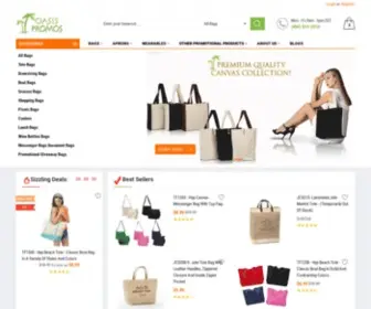 Oasispromos.com(Promotional Bags) Screenshot