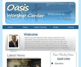 Oasisrevival.com(Oasis Worship Center) Screenshot