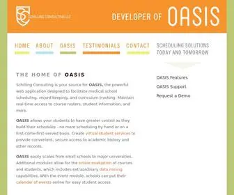 Oasisscheduling.com(Schilling Consulting) Screenshot