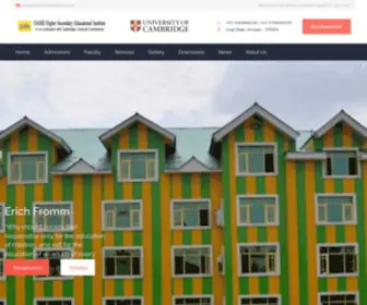 Oasissgr.in(Affiliated With Cambridge) Screenshot