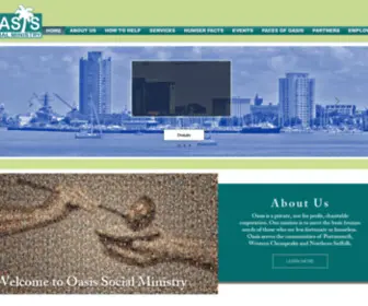 Oasissocialministry.org(HOME) Screenshot