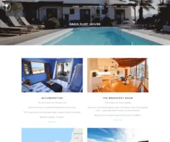 Oasissurfhouse.com(Oasis Surf House) Screenshot