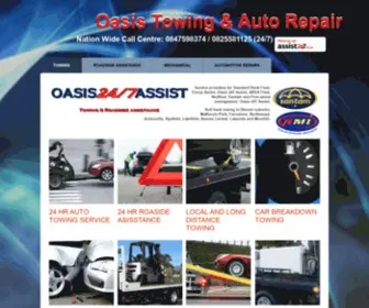 Oasistowing.co.za(Roll back towing in Benoni suburbs) Screenshot