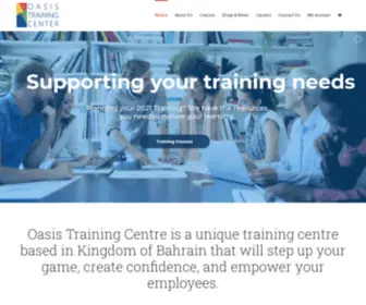 Oasistraining.me(Oasis Training Centre) Screenshot