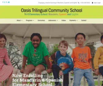 Oasistrilingualschool.org(Oasis Trilingual Community School) Screenshot