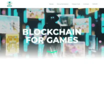 Oasys.games(Blockchain for The Games) Screenshot