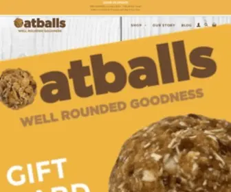 Oatballs.com(The Oatball Company) Screenshot